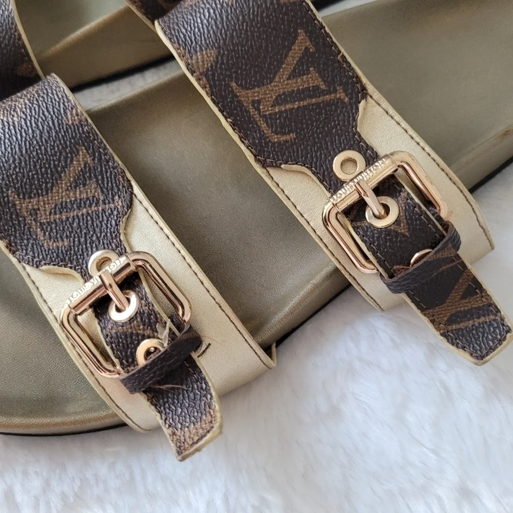 LOUIS VUITTON Bom Dia Flat Mule